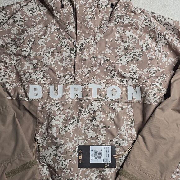 NWT Men's Burton Frostner 2L Anorak Jacket Various Sizes - Picture 3 of 8